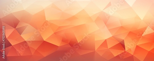Vector abstract peach orange, triangles background