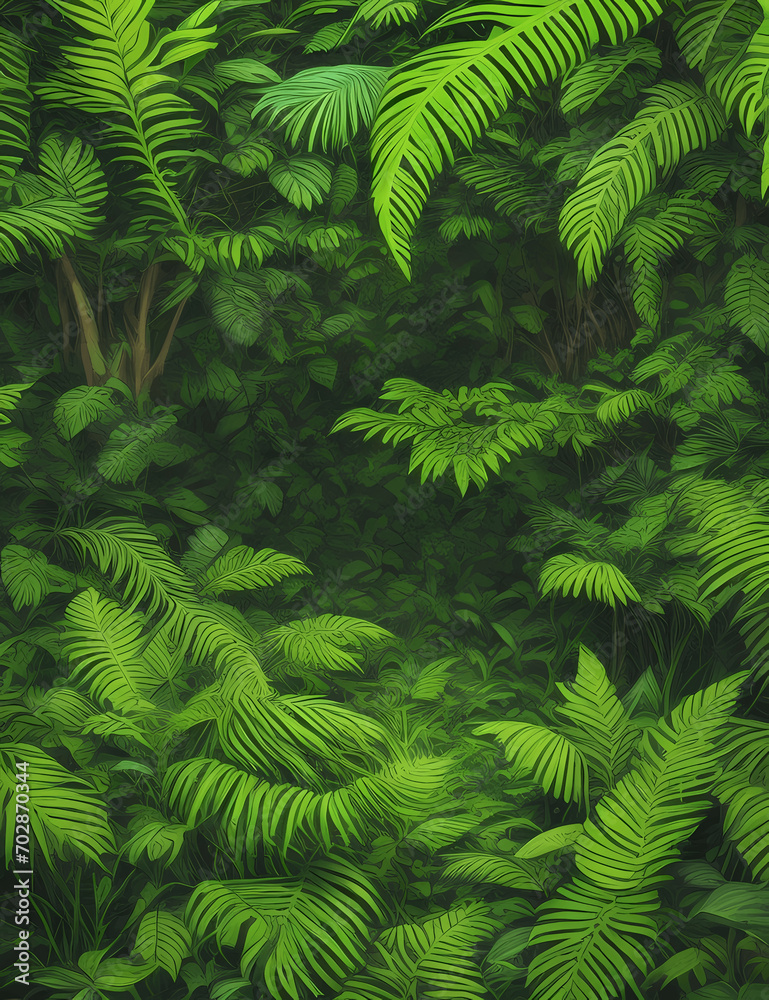 Green Spaces and Patterns