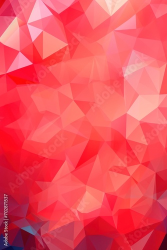 Vector abstract coral  triangles background