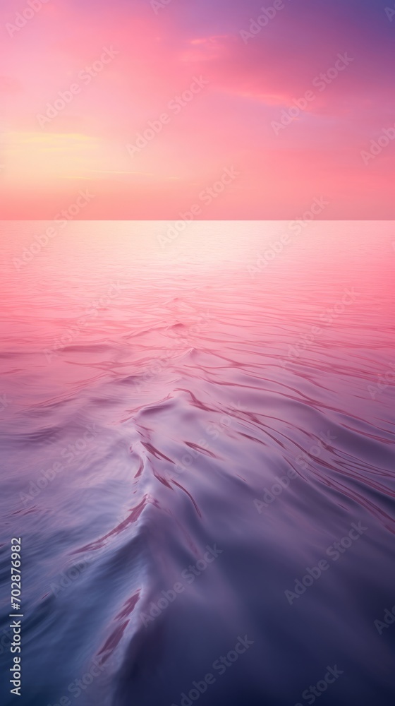 A large body of water with a sunset in the background A large body of water with a sunset in the background
