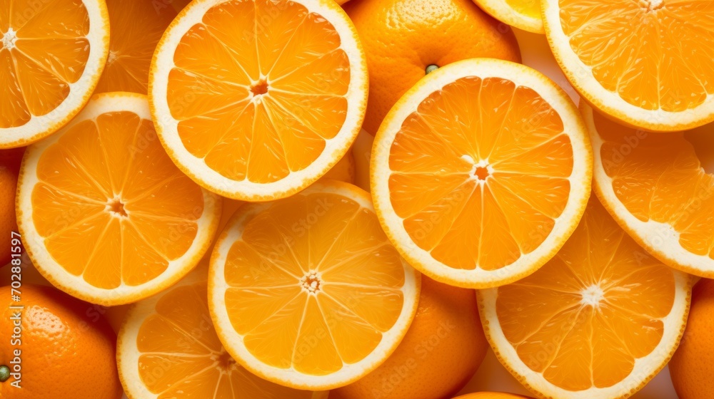 Oranges slices background Oranges slices background