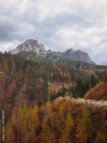 Herbstfarben Alpen