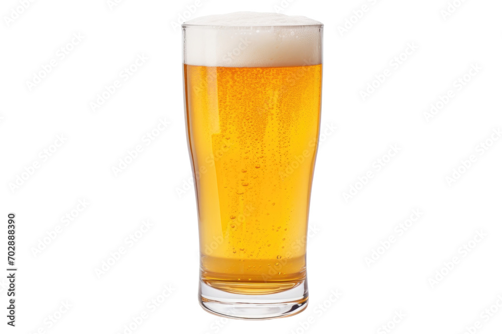 Crystal Clear Beer Glass, transparent background, png Crystal Clear Beer Glass, transparent background, png