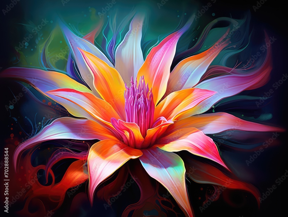 abstract flower background abstract flower background