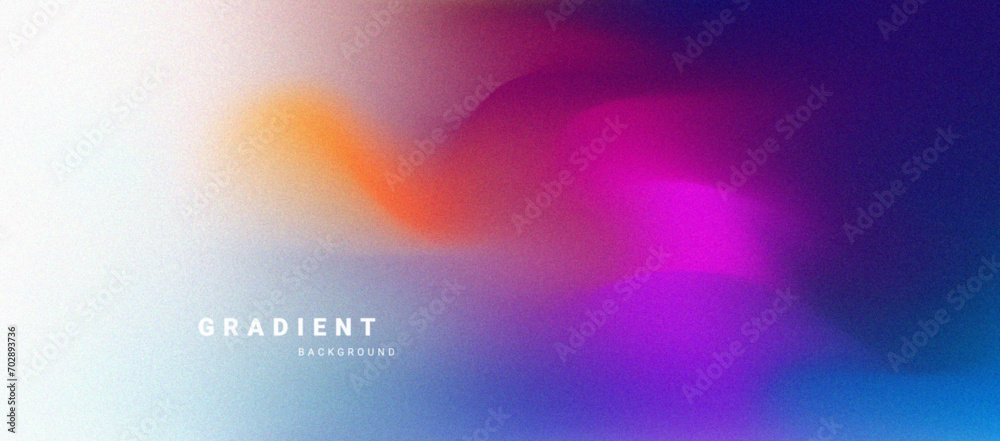 Abstract gradient background with grainy texture - obrazy, fototapety, plakaty 