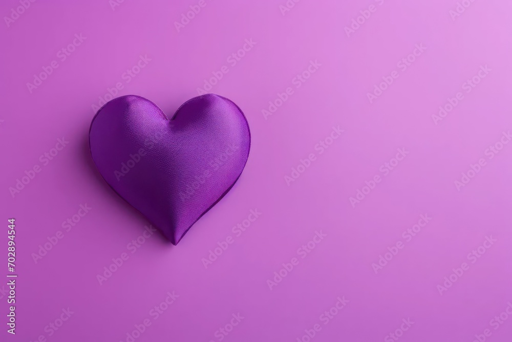 Heart and purple background. Women's Day, Valentine's Day, anniversaries, etc. Heart and purple background. Women's Day, Valentine's Day, anniversaries, etc.