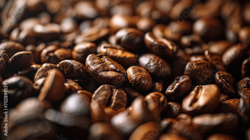close up of Coffee beans