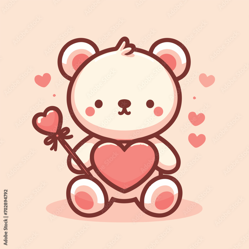 bear with heart bear with heart