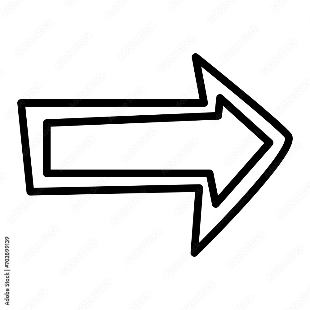 Arrow abstract hand drawn doodle with transparent background Arrow abstract hand drawn doodle with transparent background