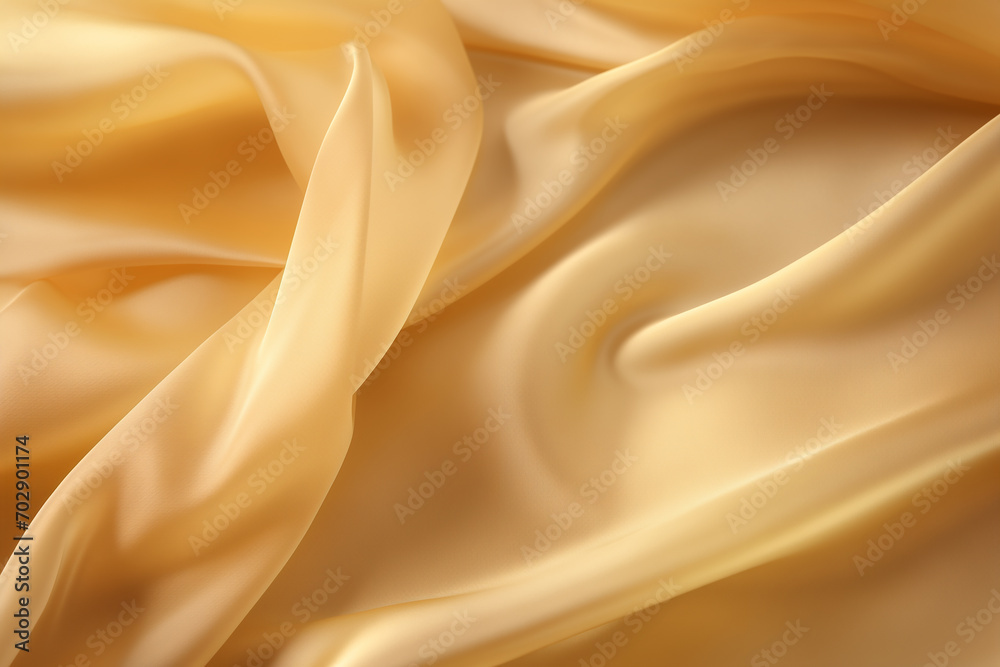 Obraz premium Silk white texture close up