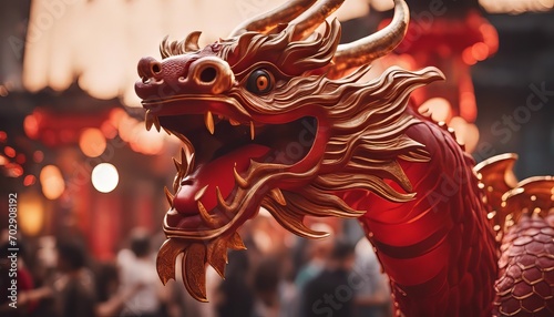 Chinese zodiac dragon. Chinese lunar new year celebration