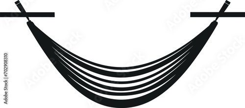 Summer vector black and white, tree