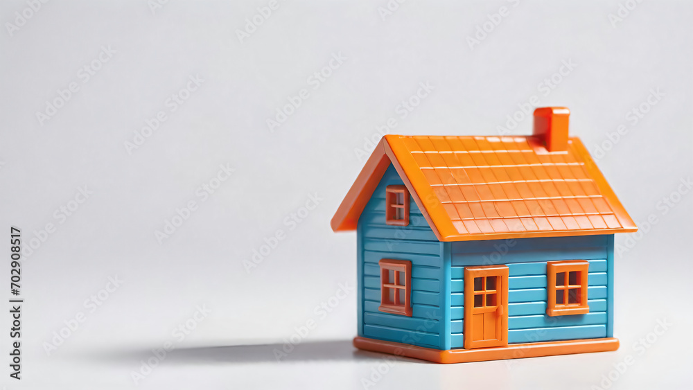 Real estate concept tiny model house Real estate concept tiny model house