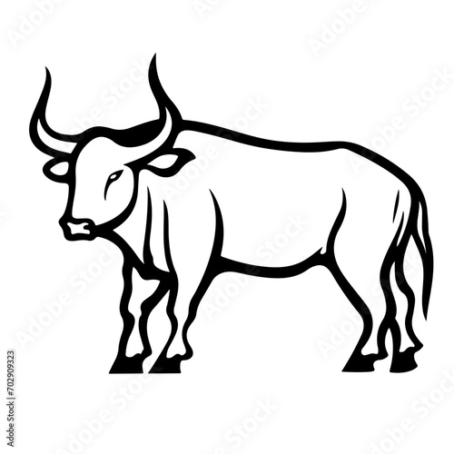 Spain bull outline