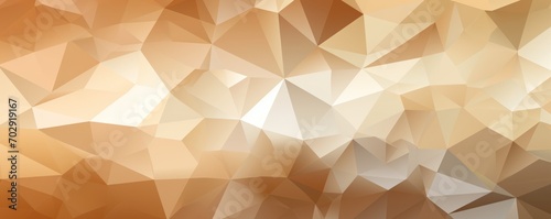 Vector abstract beige brown, triangles background