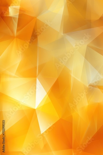 Vector abstract amber yellow  triangles background