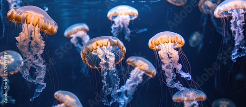 Jellyfish are oceanic creatures in the Cnidaria phylum.