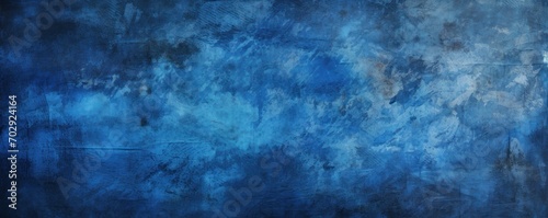 Textured royal blue grunge background