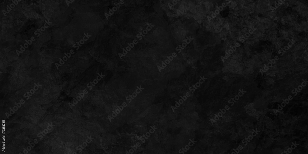 Abstract grainy scratched chalkboard or blackboard cement texture grunge, smooth Black concrete wall blank, Concrete wall black color vector texture, dark concrete floor or old grunge background.