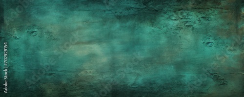 Textured dark sea green grunge background © GalleryGlider