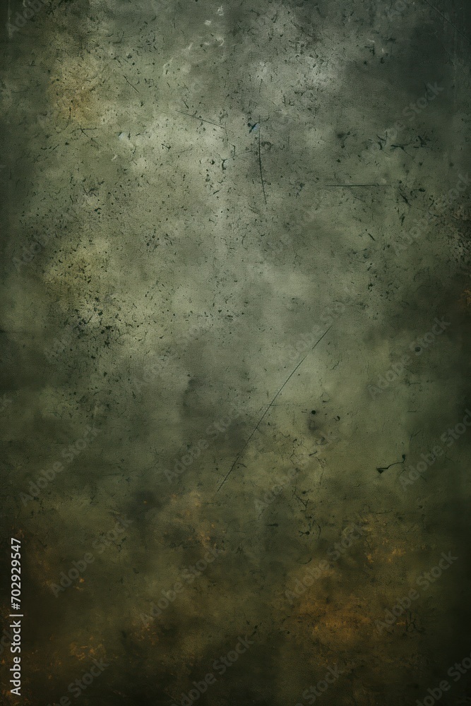 Textured dark olive grunge background
