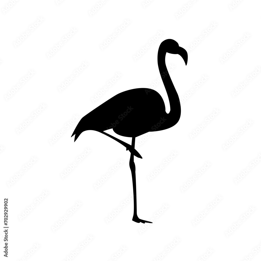 Obraz premium flamingo vector