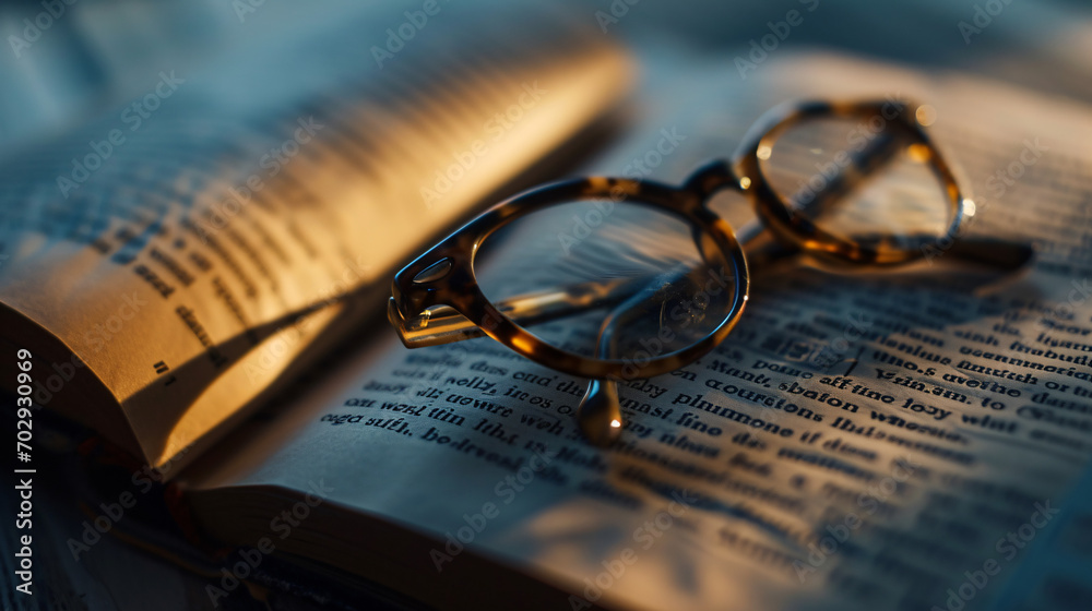 AI generated photo of a pair of glasses AI generated photo of a pair of glasses