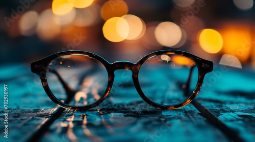 AI generated photo of a pair of glasses