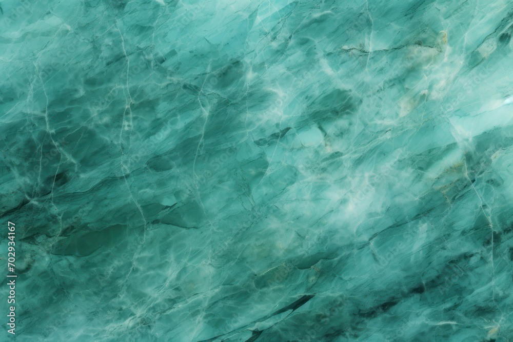 Teal green marble texture and background