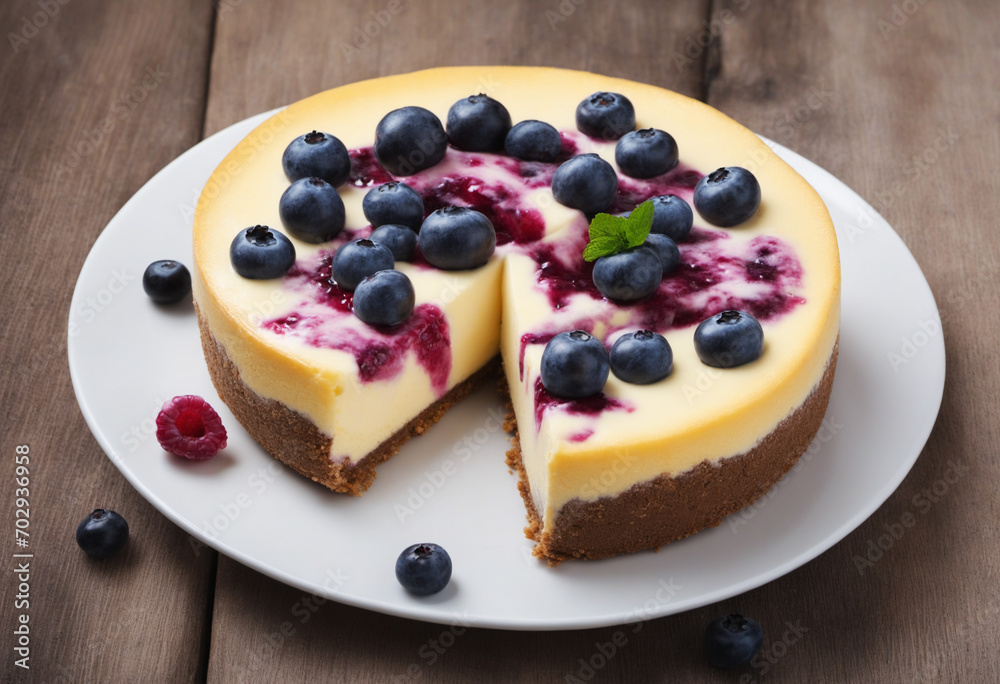 Blueberry Cream Cheese Tart Blueberry Cream Cheese Tart
