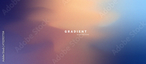Abstract gradient background with grainy texture