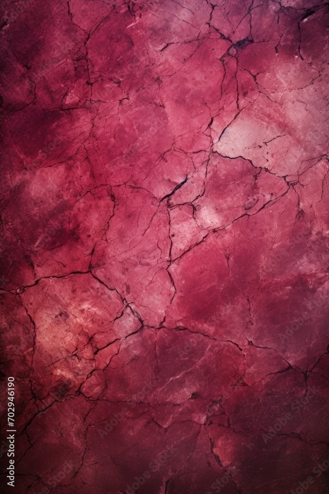 Ruby background on cement floor texture