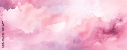 Pink watercolor abstract background