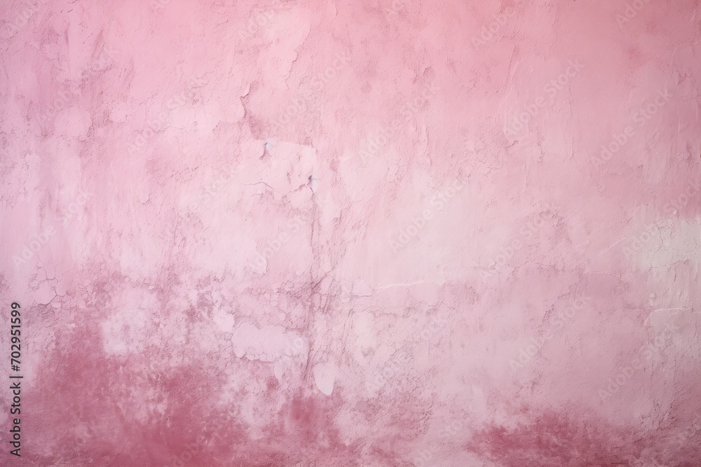 Pink background on cement floor texture