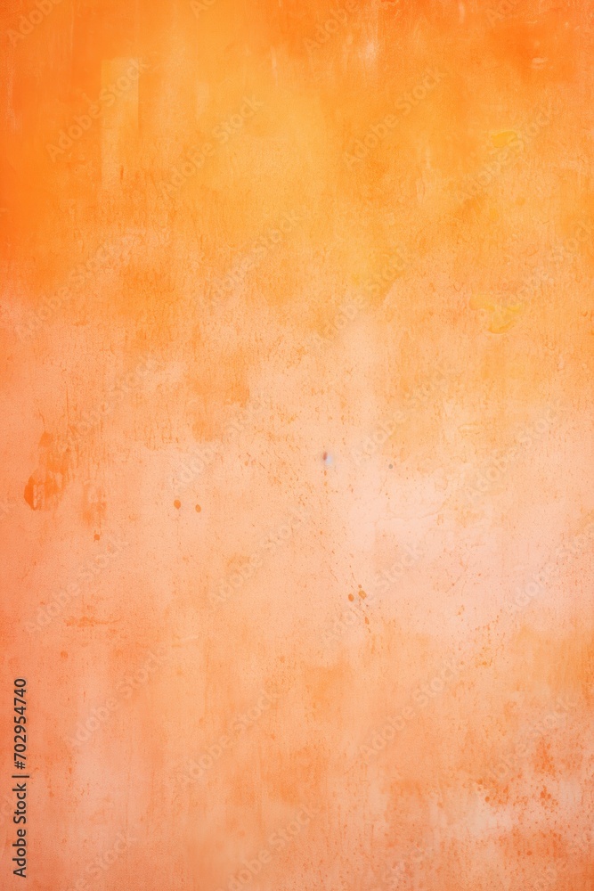 Peach Orange background on cement floor texture