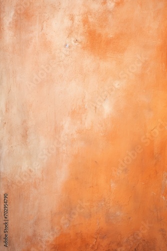Peach Orange background on cement floor texture