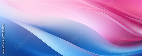 Pastel tone deep pink pink blue gradient defocused abstract photo smooth lines pantone color background © GalleryGlider