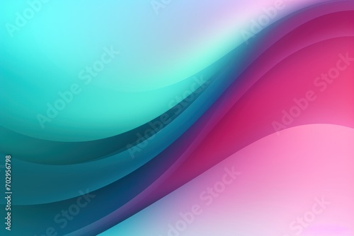 Pastel tone dark sea green pink blue gradient defocused abstract photo smooth lines pantone color background 
