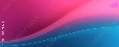 Pastel tone dark cyan pink blue gradient defocused abstract photo smooth lines pantone color background 