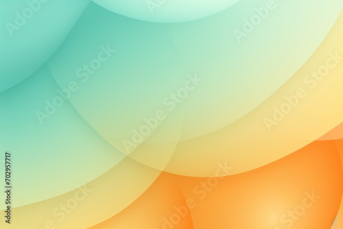 Orange lemon teal pastel gradient background  © GalleryGlider