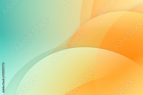 Orange lemon teal pastel gradient background 