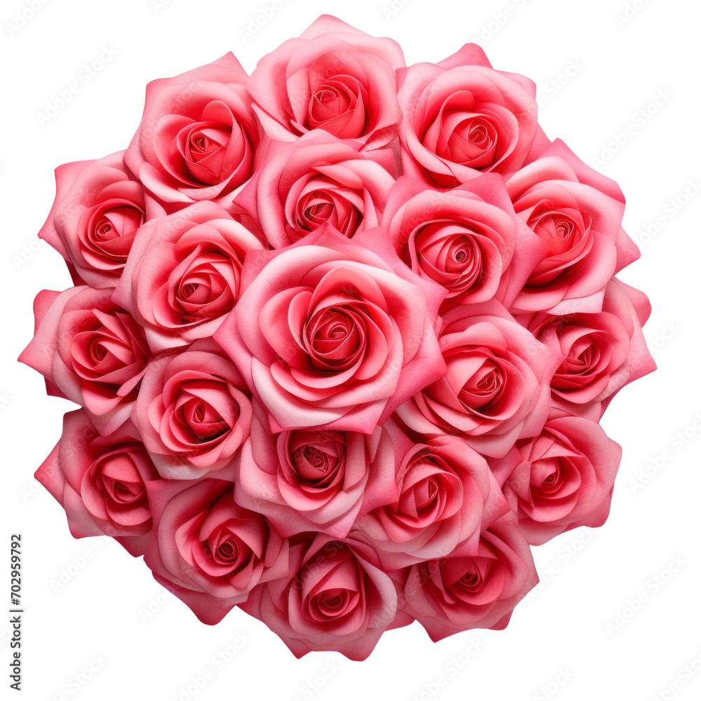 100 Rose deep Pink Sweetness and admiration 