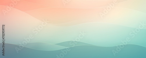 Mint navy peach pastel gradient background soft © Celina