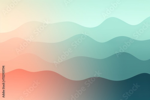 Mint navy peach pastel gradient background soft