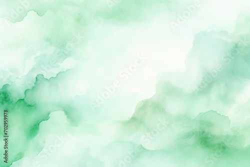 Mint Green watercolor abstract background