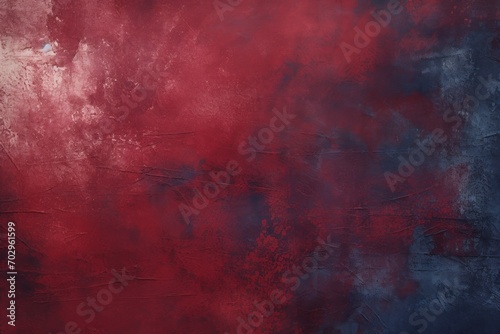 Maroon Red background on cement floor texture