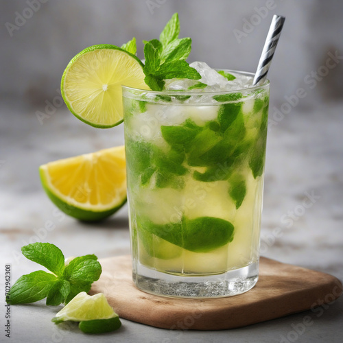 Cuban Minty Lime Cocktail