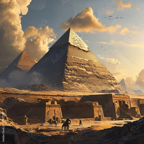 pyramide, gizeh, kairo, wüste, egypt, pharao, architektur, himmel, sand, landschaft, archäologie, pyramid, giza, cairo, desert, egypt, pharaoh, architecture, sky, sand, landscape, archaeology photo