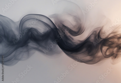Radiant Smoke Swirls Background