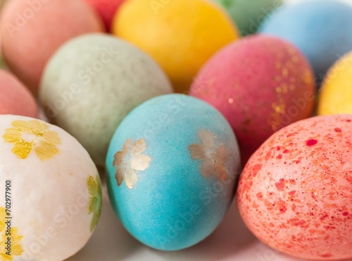 Easter colorful eggs wallpaper